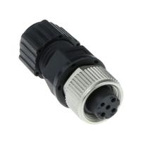 Amphenol M12D-04BFFA-SL8001 M SERIES 4 polig connector female M12 D-coding Solder FE - thumbnail