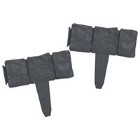 Gazonranden 41 st steen-look 10 m kunststof - thumbnail