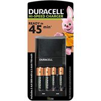 Oplader + Oplaadbare Batterijen DURACELL CEF27 2 x AA + 2 x AAA 1700 mAh 750 mAh (1 Stuks) - thumbnail