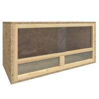 VidaXL Terrarium 60x30x30 cm bewerkt hout - thumbnail