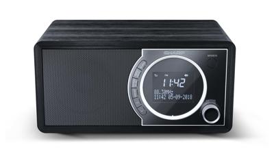 Sharp DR-450 Radio DAB+, DAB, FM Bluetooth Zwart
