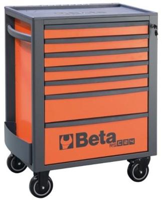 Beta rsc24/7-fo | gereedschapswagen | 7 laden | volledig oranje - 024004070