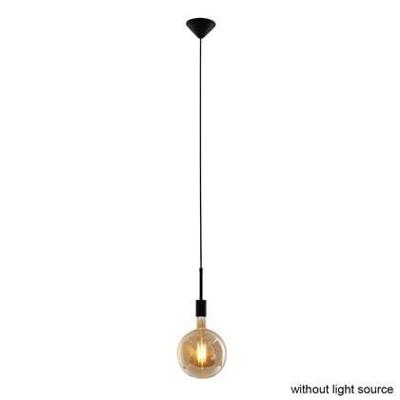 Mexlite Hanglamp minimalics 2701zw zwart Mexlite Hanglamp minimalics 2701zw zwart