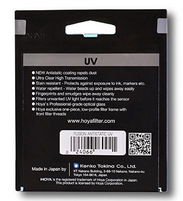 Hoya Fusion 86mm Antistatic Professional UV Filter - thumbnail
