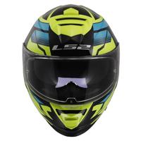 LS2 integraalhelm "ff800 storm ii tracker" helmet ff800 storm ii tracker m black/yellow - thumbnail
