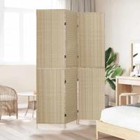 Kamerscherm Beige 147 x 180 cm poly rattan - thumbnail