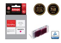 Activejet ACC-571MNX inkt (Canon CLI-571M XL vervanging; Supreme; 12 ml; rood) - thumbnail