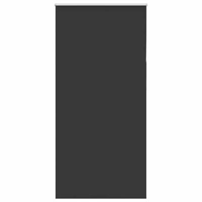 Rolgordijn verduisterend 110x210 cm stofbreedte 105,7 cm zwart