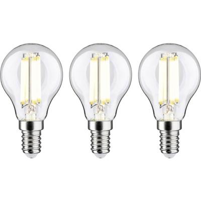 Paulmann 29200 LED-lamp Energielabel A (A - G) E14 Kogel 2.5 W Warmwit (Ø x h) 45 mm x 82 mm 3 stuk(s) Paulmann 29200 LED-lamp Energielabel A (A - G) E14 Kogel 2.5 W Warmwit (Ø x h) 45 mm x 82 mm 3 stuk(s)