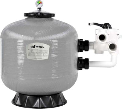 W'eau SPP-650 polyester versterkt side mount zandfilter 16m³ W'eau SPP-650 polyester versterkt side mount zandfilter 16m³
