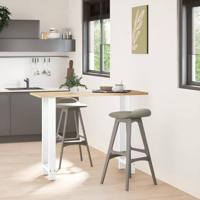 Bartafelpoten 2 st 40x(100-101) cm staal wit - thumbnail