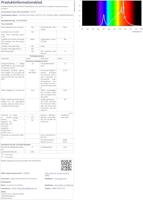 Ledbuis EDM 98806 Linestra F 60 W 9 W S14D 700 lm Ø 3 x 50 cm (2700 K) - thumbnail