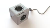 Allocacoc PowerCube Extended, stekkerdoos met USB - thumbnail