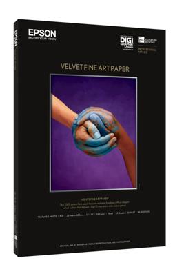 Epson S042096 Velvet Fine Art Paper A2 260g 25 vel
