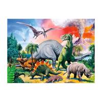 Ravensburger dinosaurus puzzel xxl, 100st - thumbnail