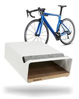 PARAX S-Rack Bike Wall Mount - White / Walnut - thumbnail