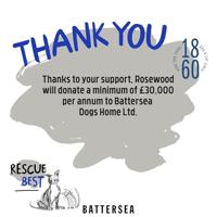 Battersea vlinder en libelle duo blauw - thumbnail