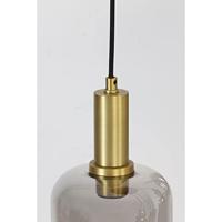 Light & Living Hanglamp 'Lekar' 5-Lamps, kleur Antiek Brons/Smoke - thumbnail