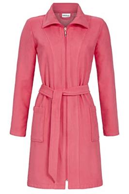 Stoere dames badjas Ringella roze