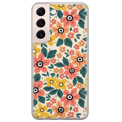 Samsung Galaxy S22 Plus siliconen hoesje - Blossom