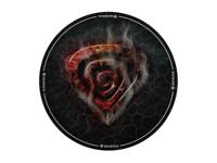 GENESIS NDG-2064 Tellur 400 Round Lava Stoelmat - thumbnail
