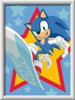 Ravensburger creart schilderen op nummer - speedy sonic