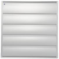 Overdrukrooster 528x528mm - aluminium - thumbnail