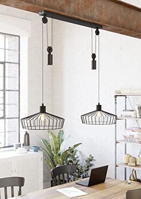 Eglo Eetkamer hanglampWinkworth met twee kappen - 43438