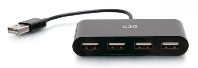 C2G 4-Port USB-A 3.0 Hub - SuperSpeed USB 5Gbps