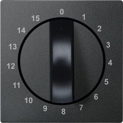 Merten 539014 Afdekking System M Antraciet 1 stuk(s)