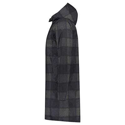Mac Regenjas Heren Navy Green Check