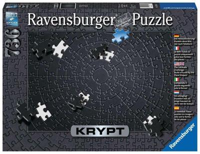 Ravensburger puzzel krypt black 736 stukjes Ravensburger puzzel krypt black 736 stukjes
