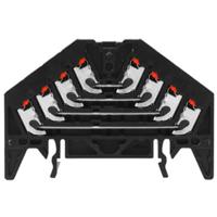 Weidmüller 1173830000 Rangeerverdeler 9.20 mm Push-In-klem Zwart 20 stuk(s) - thumbnail