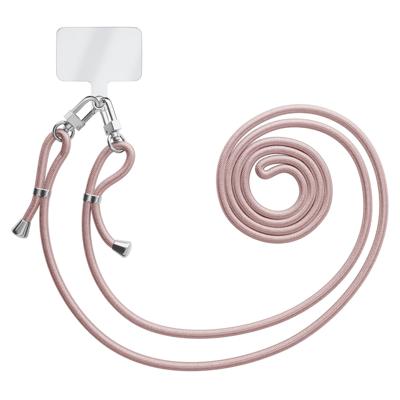Universeel telefoonkoord met dubbele sluiting - Rosegoud Universeel telefoonkoord met dubbele sluiting - Rosegoud