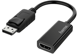 Hama Video-adapter DisplayPort-stekker - HDMI™-aansluiting Ultra-HD 4K Hama Video-adapter DisplayPort-stekker - HDMI™-aansluiting Ultra-HD 4K