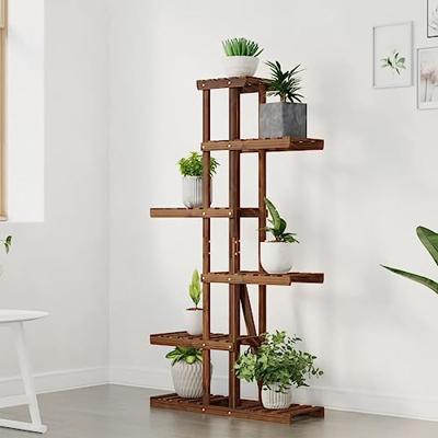 Plantenstandaard 75x25x140,5 cm massief vurenhout