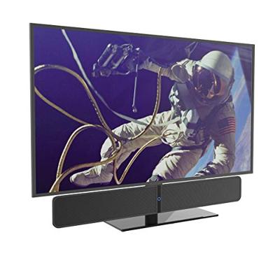 Cavus: Draaibare TV Voet met Bluesound Pulse Soundbar frame voor 42-55 inch TV t/m 30kg