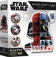 Star Wars houten puzzel darth Vader 160 stukjes - thumbnail