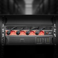 ACT Stekkerdoos PDU 19 inch C14 IEC60320 8-voudig type F. 3m H05VV-F 3G1.0 - thumbnail