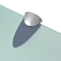 Zwevend schap 60x10 cm 8 mm glas - thumbnail