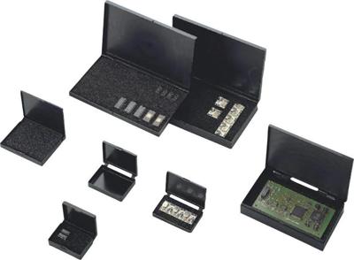 BJZ C-186 257 ESD-doos (plastic met geleidend schuimstof) (l x b x h) 228 x 125 x 30 mm Geleidend