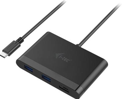 I-tec C31DTPDHDMI USB 3.0 (3.1 Gen 1) Type-C 5000Mbit/s Zwart hub & concentrator