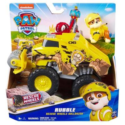 SPIN MASTER VOERTUIG + BEELDJE REDDINGSWIELEN RUBEN Paw Patrol