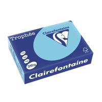 Clairefontaine Trophée Pastel, gekleurd papier, A4, 210 g, 250 vel, helblauw - thumbnail