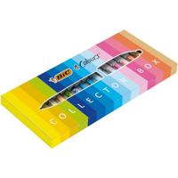 Bic Colours Collector Box 4-kleurenbalpen, medium, klassieke, pastel en fasion inktkleuren, doos van 15 s - thumbnail
