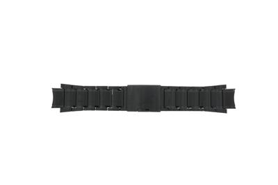 Horlogeband Fossil FS4778 Roestvrij staal (RVS) Zwart 20mm
