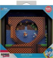 Pixel Frame - Sonic the Hegdehog Green Hill Zone (23cm x 23cm) - thumbnail