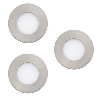 Eglo SpotsZigbee Fueva-Z set van 3 RVS - 900111