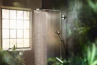 Doucheset HansGrohe Raindance Select S 240 1jet PowderRain Met Thermostaat Geborsteld Brons - thumbnail