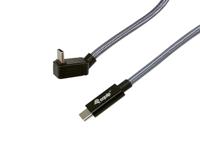 Equip 128421 USB 3.2 Gen 2x2 C naar CU stekker kabel, 1,0 m, zwart, M/M, PD240W, 4K/60Hz, 20Gbps - thumbnail